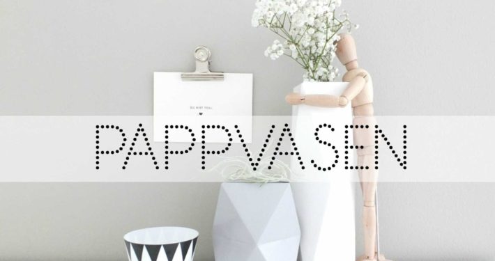 Wohngoldstück_Pappvasen aus Karton in Kupfer Weiß Grau zum Falten und Überstülpen für Flaschen und Gläser