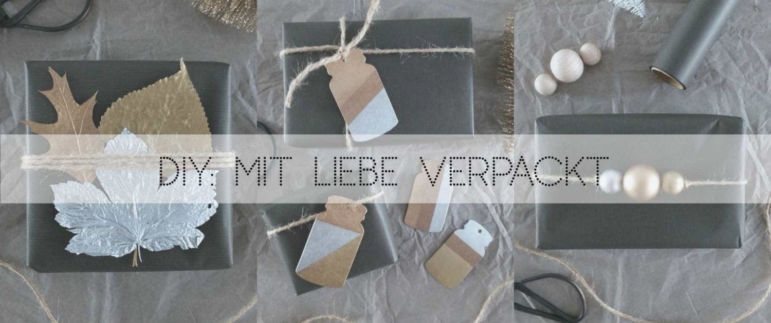 Wohngoldstück_DIY Ideen Weihnachtsgeschenke verpacken metallic