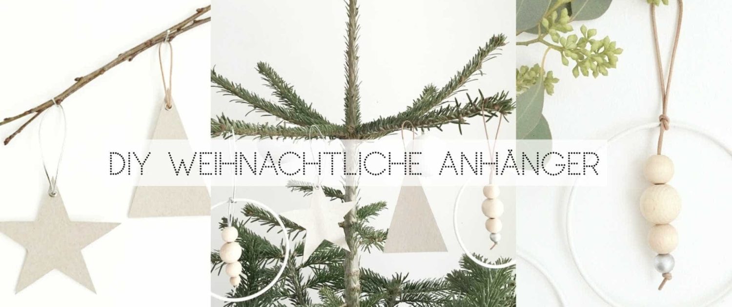 Wohngoldstück_DIY Weihnachtliche Anhänger