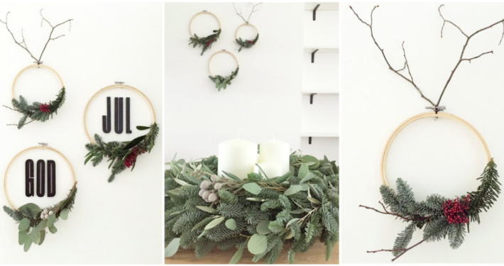 WohngoldstueckCreate yourself a merry little christmas 2017 wanddeko stickrahmen Beitragsbild