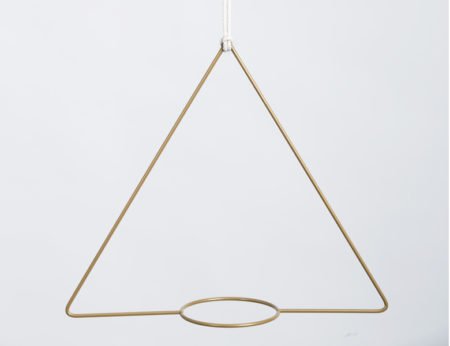 Wohngoldstück_Plant Hanger Trigona Gold Draad Zaken