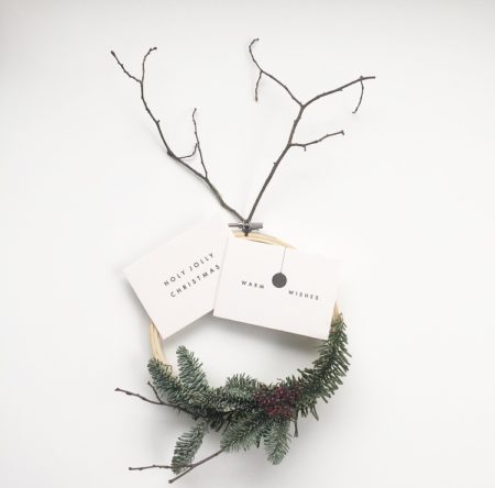 Wohngoldstück_Mini-Postkarte Papier Ahoi warm Wises holy jolleychristmas