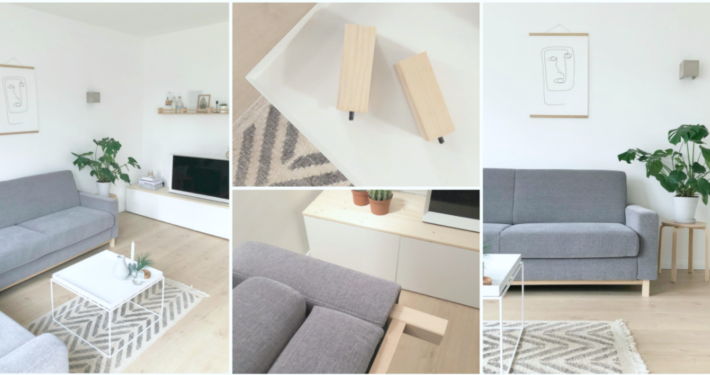 Wohngoldstück_DIY Couch Zierleisten Holzfüße