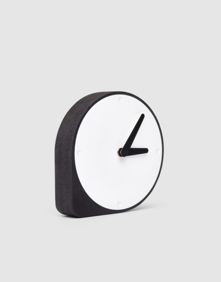 Wohngoldstueck_Kork Uhr Clork Puik Schwarz