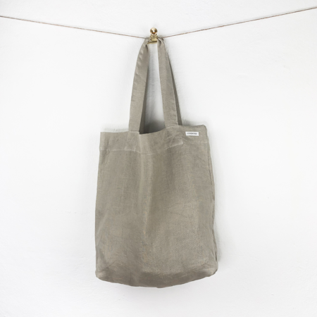Wohngoldstueck_Tasche Leinen Smilla beige von Lundkvist