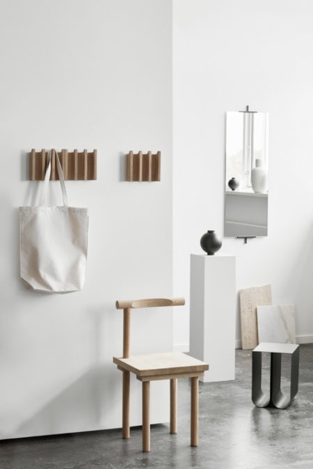 Wohngoldstueck_Garderobe Column Kristian Dam Studio