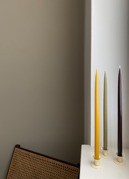 Slim Kerzen 'Dark Brown' (2er Set) von Kunstindustrien – Bild 6