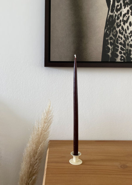 Slim Kerzen 'Dark Brown' (2er Set) von Kunstindustrien – Bild 3