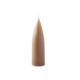 Wohngoldstueck_Kunstindustrien Kegel Kerze Nougat 20cm