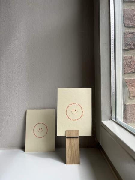 Wohngoldstueck_Studio Liv_Postkarte Happy Birthday Smileys