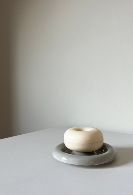 Wohngoldstueck_Kinfill Seifentablett rund Grau
