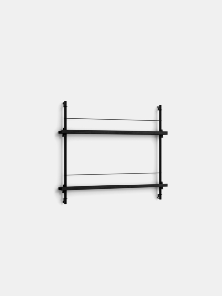 Wohngoldstueck_Magazine Shelf MS.65.1_Black_Black