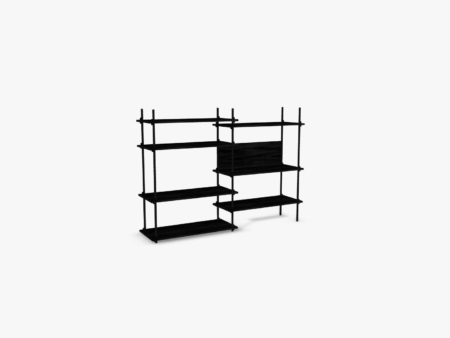 Wohngoldstueck_Regal Moebe_S.115.2.A_mit Backplate_Black Black